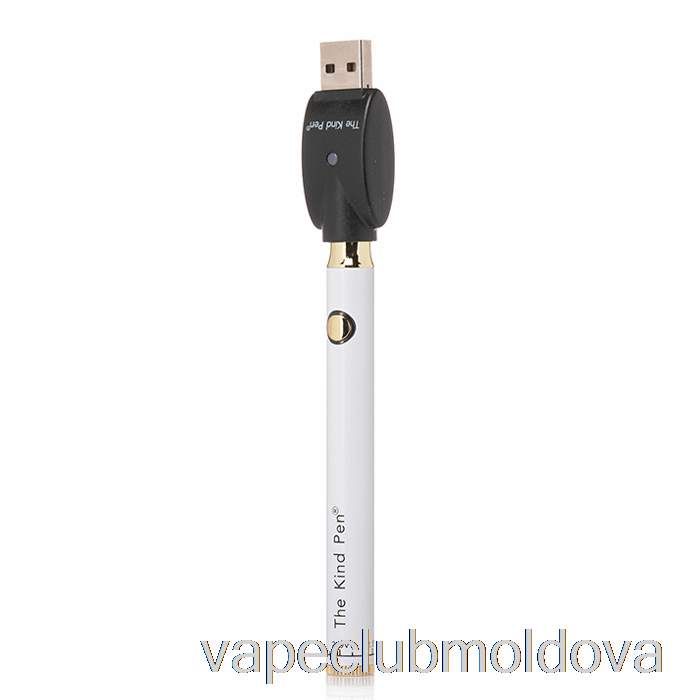 Vape Mod The Kind Pen Twist Vv 510 Baterie Aur Alb